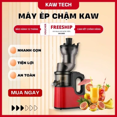 Máy Ép Chậm Công Nghiệp KAW K200 - Giữ Dinh Dưỡng, Bảo Hành, 1,420,000 VND