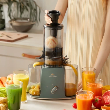 Máy ép chậm đa năng Bear YZJ-D01Y6 - Hàng chính hãng, giảm còn 1,65 triệu, ép trái cây, rau củ 5