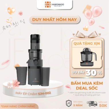 Máy ép chậm Hawonkoo SJH-002 200W dung tích 800ml - Bảo hành 24 tháng, giá sốc 1.799.000₫
