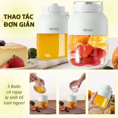 Máy ép chậm Hongxin cỡ đại gia đình - ép kiệt bã, giữ chất dinh, tặng cốc, 690.000 VND