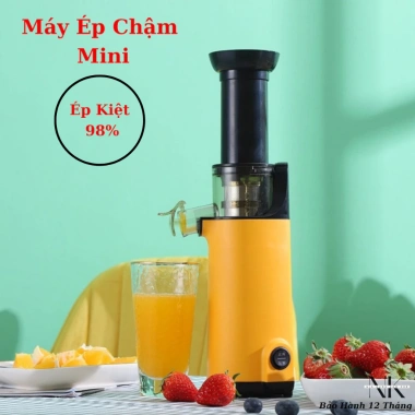 Máy ép chậm HongXin Ép Kiệt 97% - Dễ dùng, bảo hành 12 tháng, giảm giá 8