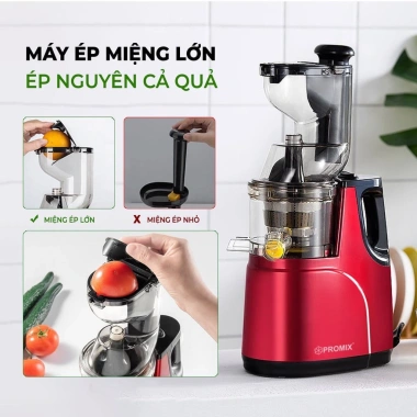 Máy ép chậm HongXin RH312 - Ép nguyên quả, công nghệ Hàn Quốc, hàng chính hãng, giảm giá 22%