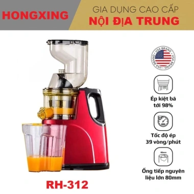 Máy Ép Chậm HONGXIN RH312 - Ép Trái Cây, Quả, Bảo Hành 12 Tháng, Giá 749.000₫