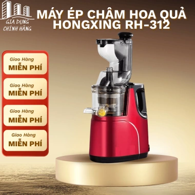 Máy Ép Chậm Hongxing RH-312 Giữ 95% Nước, Tặng 2 Cốc, Bảo Hành 12 Tháng, Giá 685.000₫