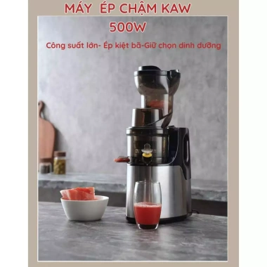 Máy Ép Chậm KAW Công Nghiệp: Công Suất Lớn, Cổng Nạp Rộng, Dễ Vệ Sinh, Giá 1.420.000 VND