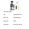 Máy Ép Chậm KAW Công Nghiệp: Công Suất Lớn, Cổng Nạp Rộng, Dễ Vệ Sinh, Giá 1.420.000 VND 7