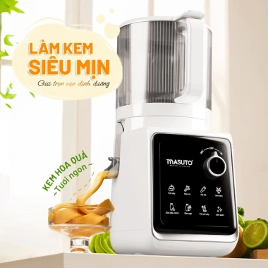Máy ép chậm Masuto 0.6L - ép nguyên quả, kiệt bã, giá ưu đãi 1.534.000 VND 8