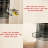 Máy ép chậm mini 300W - Ép hoa quả, rau củ nhanh, nhỏ gọn, tiện dụng, giảm giá 23% chỉ 559.000đ