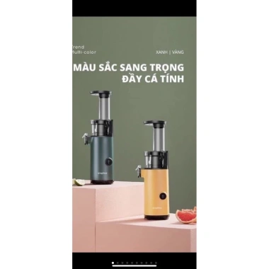 Máy ép chậm mini 300W - Ép hoa quả, rau củ nhanh, nhỏ gọn, tiện dụng, giảm giá 23% chỉ 559.000đ 3 Máy ép chậm mini 300W - Ép hoa quả, rau củ nhanh, nhỏ gọn, tiện dụng, giảm giá 23% chỉ 559.000đ 3