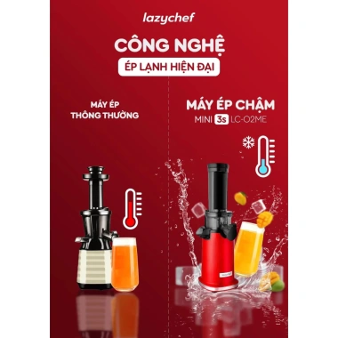 Máy Ép Chậm Mini 3S Lazychef – Ép Trái Cây, Kem Hoa Quả, Công Nghệ Ép Lạnh, Giá 820k 3 Máy Ép Chậm Mini 3S Lazychef – Ép Trái Cây, Kem Hoa Quả, Công Nghệ Ép Lạnh, Giá 820k 3