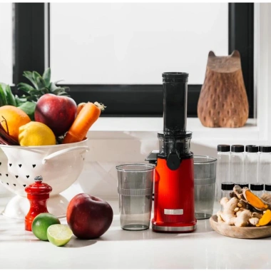 Máy ép chậm mini 3S Lazychef - Ép trái cây, làm kem hoa quả, tháo lắp 3s, công nghệ ép lạnh, chỉ 1.1tr