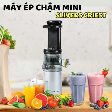 Máy ép chậm mini – Ép rau củ quả không tiếng ồn, lỗi 1 đổi 1, chỉ 711.000₫ 5 Máy ép chậm mini – Ép rau củ quả không tiếng ồn, lỗi 1 đổi 1, chỉ 711.000₫ 5