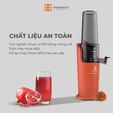Máy Ép Chậm Mini Hawonkoo SJH-001 150W JMCS - Tặng Vắt Cam 500K, Tách Nước Đậm Đặc, Bảo Hành 24 Tháng 5