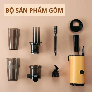 Máy ép chậm mini X576 - Nhỏ gọn, ép trái cây rau củ giữ dinh dưỡng, dễ dùng, giảm giá 711k 7 Máy ép chậm mini X576 - Nhỏ gọn, ép trái cây rau củ giữ dinh dưỡng, dễ dùng, giảm giá 711k 7