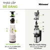 Máy ép chậm Mitomo EC-55 chính hãng - Ép hoa quả, rau củ, giữ vitamin, bảo hành 3 năm, giảm còn 1.399.000₫ 5