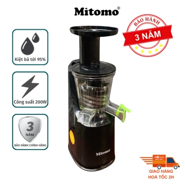 Máy ép chậm Mitomo EC-55 chính hãng - Ép hoa quả, rau củ, giữ vitamin, bảo hành 3 năm, giảm còn 1.399.000₫