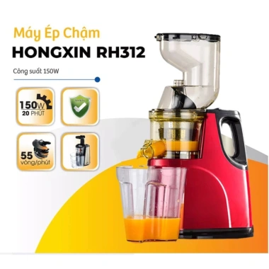 Máy ép chậm nguyên quả HONGXIN RH312 Hàn Quốc - Bảo hành 12 tháng, giá ưu đãi 685k