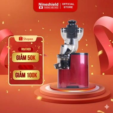 Máy Ép Chậm Nineshield KBF8S ép hoa quả, rau củ, làm sữa hạt, sữa đậu, bảo hành 1 năm, 678.000
