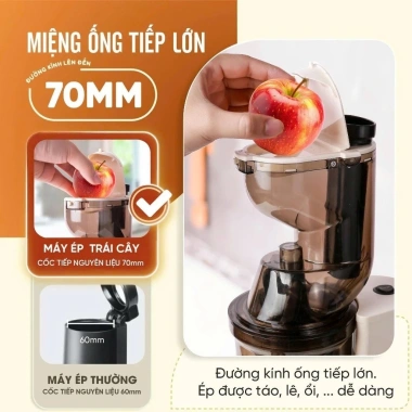 Máy ép chậm Nubel NB425 500W 500ml – Ép kiệt bã, giữ trọn dinh dưỡng, giá 799.000₫ 7