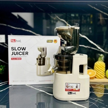 Máy ép chậm Nubel NB425 5L 500W ép kiệt ít bã giữ trọn dưỡng chất dễ vệ sinh giảm giá 20% chỉ 1.200.000 2