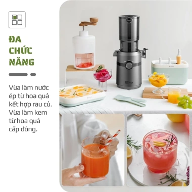 Máy Ép Chậm OLIVO SJ240 - Ép Trái Cây, Rau Củ 98% Bã, Cổ Rộng, Dễ Vệ Sinh, Kem Hoa Quả - 2,490,000 VND 5 Máy Ép Chậm OLIVO SJ240 - Ép Trái Cây, Rau Củ 98% Bã, Cổ Rộng, Dễ Vệ Sinh, Kem Hoa Quả - 2,490,000 VND 5