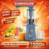 Máy ép chậm SUNHOUSE SHD5.518 ép chậm thông minh bảo hành 12 tháng, giá 1.42 triệu