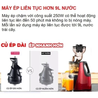 Máy ép hoa quả Camel miệng lớn, ép trái cây tiện lợi - Giá chỉ 645.000 VND