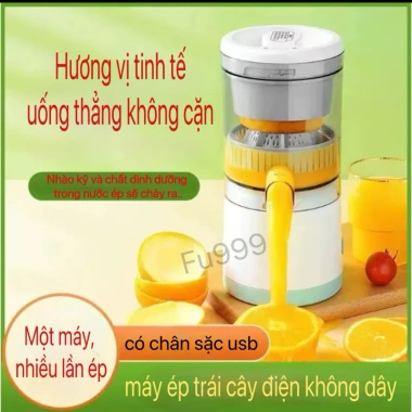 Máy ép hoa quả mini không dây cầm tay, xay di động, giảm 23% chỉ 192.100₫