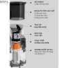 Máy ép hoa quả Premium Lazychef LC04ME DTPA 200W - Ép nguyên quả, tháo lắp 3 giây, làm kem tiện lợi, giảm giá 16 6