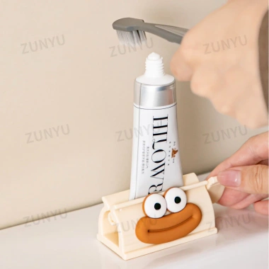 Máy ép kem đánh răng đa năng cho người lười, kẹp con lăn mẫu sữa rửa mặt, tiện lợi, dễ dùng