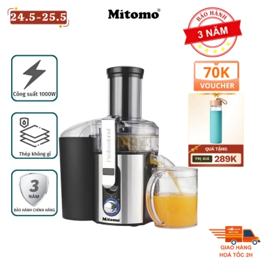 Máy ép nhanh Mitomo KJ3.057 1.000W - Công suất cao, giảm giá 1.995k, hàng chính hãng