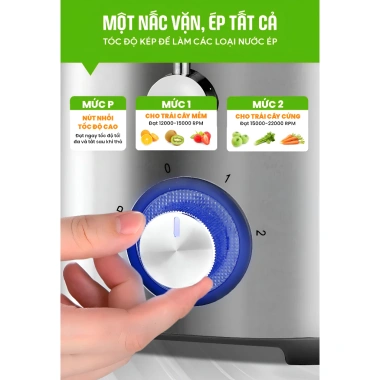 Máy ép nhanh trái cây GREENMIX GM-100 1.000W, miệng 75mm - giá ưu đãi 1.45 triệu 6 Máy ép nhanh trái cây GREENMIX GM-100 1.000W, miệng 75mm - giá ưu đãi 1.45 triệu 6