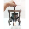 Máy ép nước cốt dừa 10cm inox tay, ép mỡ tiện lợi, size nhỏ – giá 850k 2
