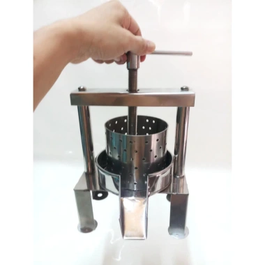 Máy ép nước cốt dừa 10cm inox tay, ép mỡ tiện lợi, size nhỏ – giá 850k