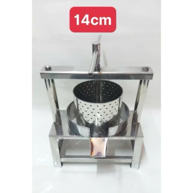 Máy ép nước cốt dừa 10cm inox tay, ép mỡ tiện lợi, size nhỏ – giá 850k