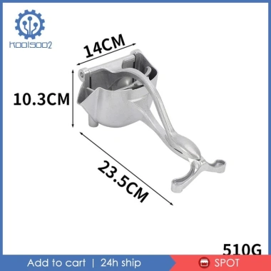 Máy ép trái cây cầm tay đa năng hợp kim nhôm - Giá 159.500, ép chanh nhanh, tiện dụng
