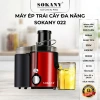 Máy ép trái cây nguyên hạt Sokany 022 500ml 1.000W siêu mạnh, bảo hành 12 tháng, chỉ 649.000₫