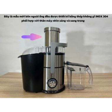 Máy ép trái cây nhanh JE-70C 1.000W INÔX 304 chính hãng - Giá chỉ 1.5 triệu 4 Máy ép trái cây nhanh JE-70C 1.000W INÔX 304 chính hãng - Giá chỉ 1.5 triệu 4