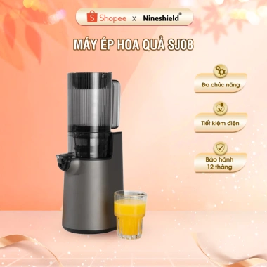 Máy ép trái cây Nineshield SJ08 250W miệng ép lớn, ép kiệt bã, bảo hành 12 tháng, chỉ 1.113.000₫ 3