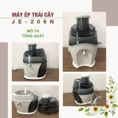 Máy ép trái cây OSAKA JE-206N 300W nhanh nhỏ gọn nguyên trái giảm giá 599k