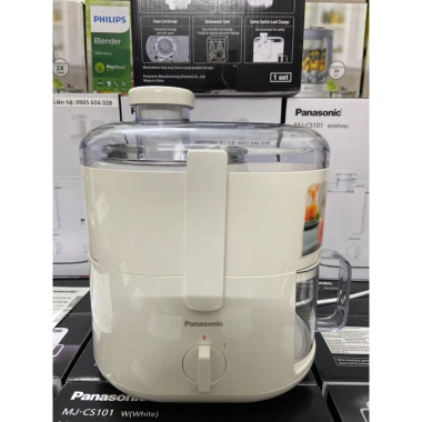 Máy ép trái cây Panasonic MJ-CS101WRA - Bảo hành 12 tháng, giá ưu đãi 1.5 triệu