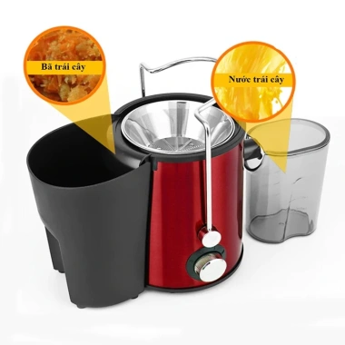 Máy ép trái cây và rau củ 600W - Tháo lắp nhanh, vệ sinh dễ dàng, 495.000 VND
