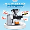 Máy ép trái cây Venko trục ngang công suất mạnh - Giữ 98% dưỡng chất vitamin, giảm giá 15% chỉ 1.890.000₫ 2