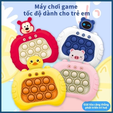 Máy Game Popit Tiếng Anh - Luyện mắt, tay, rèn trí thông minh, nhanh nhạy cho bé - 69.000 VND 8