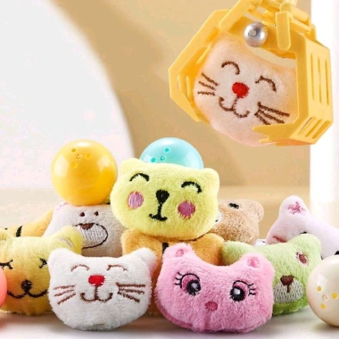 Máy gắp gấu bông mini kèm 10 bóng 10 gấu, đèn nhạc - Giá ưu đãi 350.000đ 2