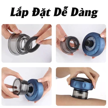 Máy giác hơi cạo gió điện mini cầm tay không dùng lửa, massage 6 cấp độ giảm đau, tăng tuần hoàn máu, 149.000₫ 7 Máy giác hơi cạo gió điện mini cầm tay không dùng lửa, massage 6 cấp độ giảm đau, tăng tuần hoàn máu, 149.000₫ 7