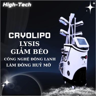Máy Giảm Béo Cryolipolysis - Công Nghệ Lạnh An Toàn, Đánh Bay Mỡ Thừa, Giảm Cân Nhanh, Giá Ưu Đãi 45.5 Triệu