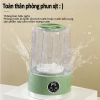 Máy Giặt Đồ Lót Bé Mini 2 Chế Độ, Gọn Nhỏ Dễ Mang, Tiện Lợi Du Lịch - Giá 294k 4