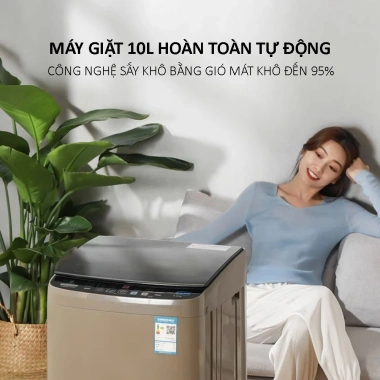 Máy giặt mini 10L tự động 10 chế độ – vắt, sấy, khử khuẩn, tiết kiệm điện nước, bảo hành 3 năm – chỉ 3,250,000₫ 2 Máy giặt mini 10L tự động 10 chế độ – vắt, sấy, khử khuẩn, tiết kiệm điện nước, bảo hành 3 năm – chỉ 3,250,000₫ 2