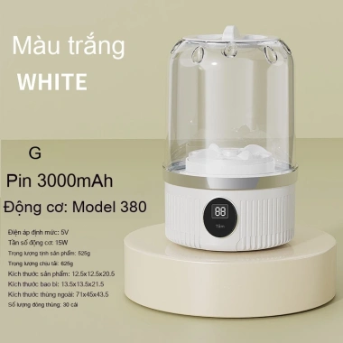 Máy giặt mini 2 chế độ tự động, gấp gọn tiện lợi, giặt đồ lót và quần áo bé, chỉ 275k
